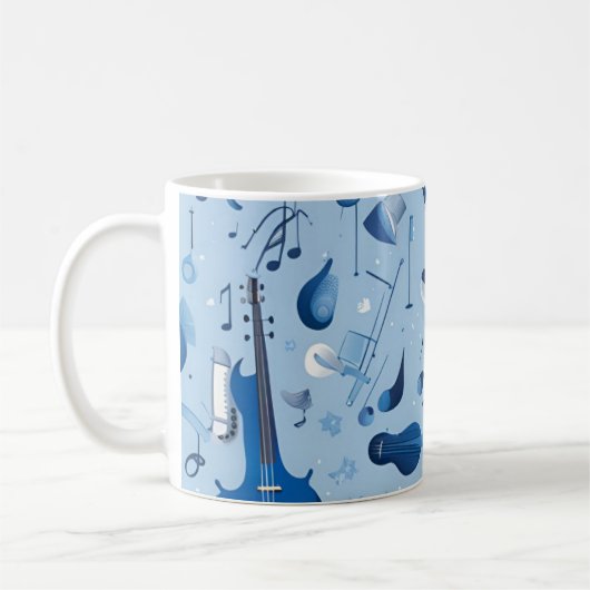Mug Rhapsody dans la boue bleue (Gauche)
