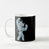 Mug Rhino Bodybuilder Bodybuilding Sports (Gauche)