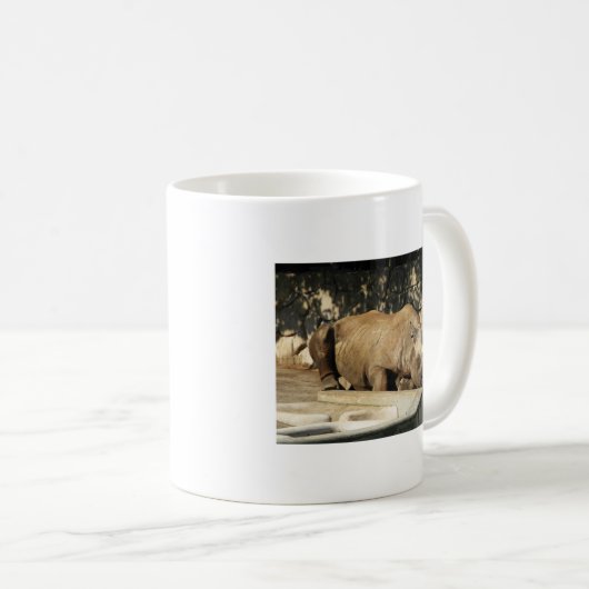 Mug Rhino couché (Devant droit)