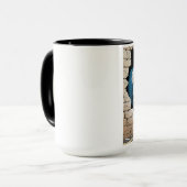 Mug Rhino traversant un mur (Devant gauche)
