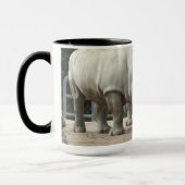 Mug Rhinocéros blancs du nord mis en danger (Gauche)