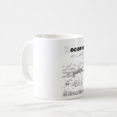 Mug rhinocéros cyrillique serbe (Devant gauche)