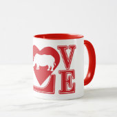 Mug Rhinoceros Love (Devant droit)