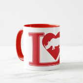 Mug Rhinoceros Love (Devant gauche)