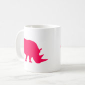 Mug Rhinocéros rose (Devant gauche)