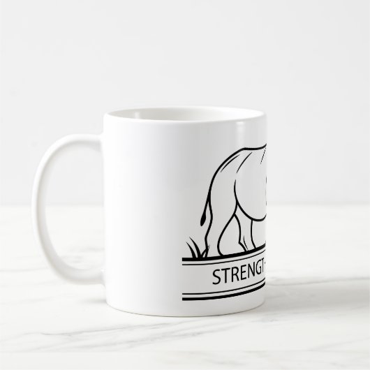 Mug Rhinoceros - Strength In Silence (Gauche)