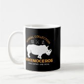 Mug Rhinoceros Unicorns Are Real Funny Animal (Gauche)