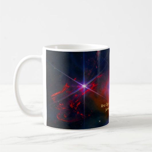 Mug Rho Ophiuchi Cloud Complex, James Webb Photo spati (Gauche)