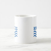 Mug RHODES Grèce. Vagues Sun (Centre)