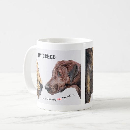 Mug Rhodesian Ridgeback (Devant gauche)