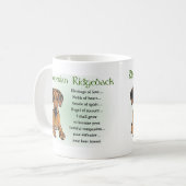 Mug Rhodesian Ridgeback Cadeaux (Devant gauche)