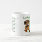 Mug Rhodesian Ridgeback Cadeaux (Centre)