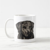 Mug Rhodesian Ridgeback Chien Art - zulu (Gauche)