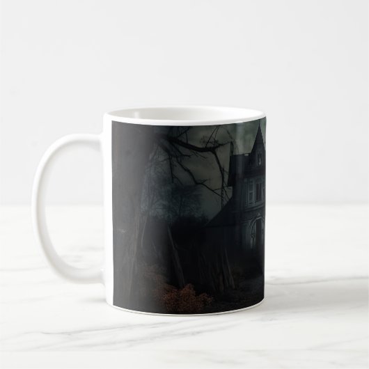 Mug Rhodesian Ridgeback Halloween effrayant (Gauche)