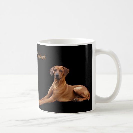 Mug Rhodesian Ridgeback Koffie Mok (Droite)