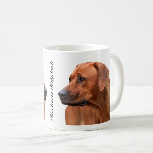 Mug Rhodesian Ridgeback Koffie Mok (Devant droit)