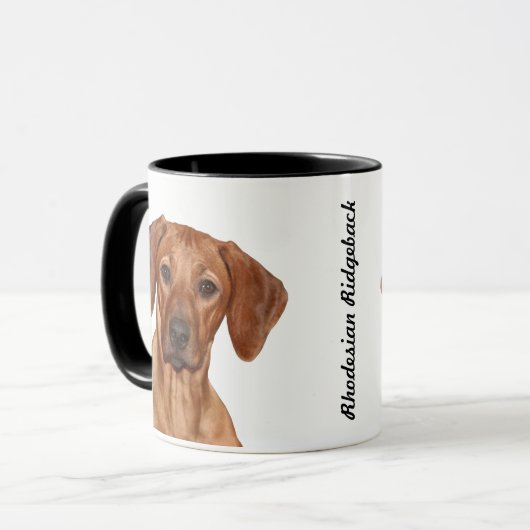 Mug Rhodesian Ridgeback mok (Devant gauche)