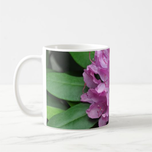 Mug Rhododendrons rose (Gauche)