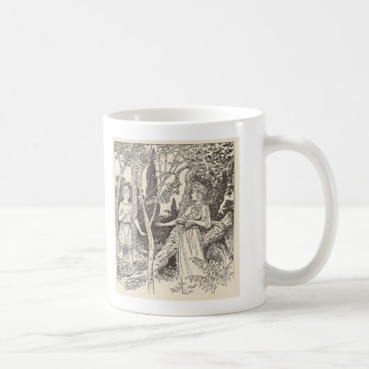 Mug Rhoecus et la gentillesse de la nymphe (Droite)