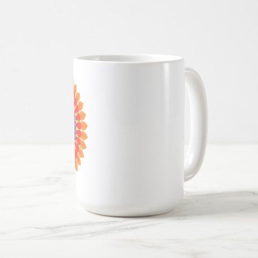 Mug Rhythmic Euphoria clock (Devant droit)