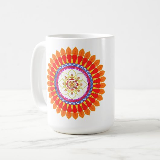 Mug Rhythmic Euphoria clock (Devant gauche)