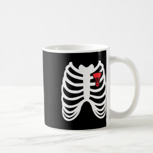 Mug Rib Cage Funny Badminton Joueur T Chemise Cadeau