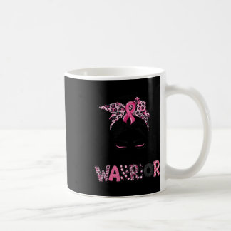 Mug Ribbon rose Cancer du sein guerrier de sensibilisa