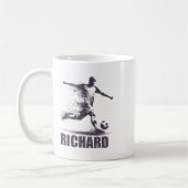 Mug Richard Football Garçons Personnalisé Prénom Richa (Gauche)