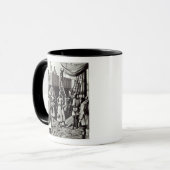 Mug Richard I place la voile pour la Terre Sainte, (Devant gauche)