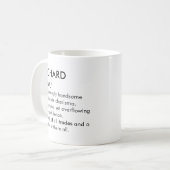 Mug Richard nom, Nom éditable, Nom personnalisé (Devant gauche)
