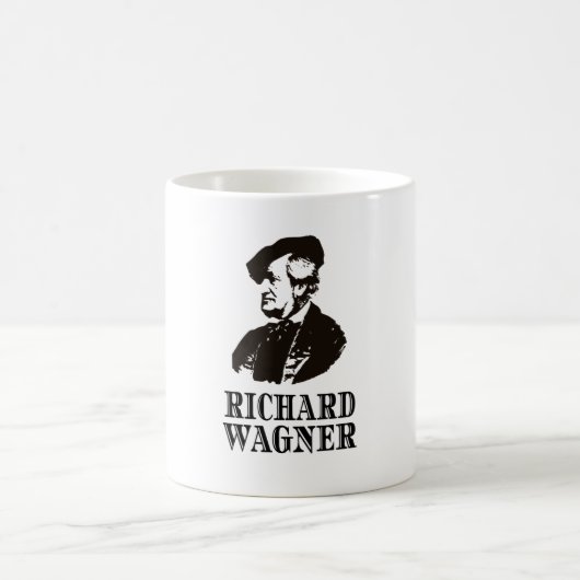 Mug Richard Wagner Compositeur classique de musique cl (Centre)