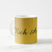 Mug Riche en or (Devant gauche)