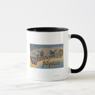 Mug Richmond, Virginie - Grandes lettres Scènes 2