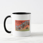 Mug Richmond (Virginie) - Grandes Lettres Scènes 3 (Gauche)