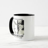 Mug RICK AND MORTY™ | Dimension C-137 (Devant gauche)