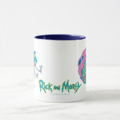 Mug RICK ET MORTY™| Décalage du portail infecté (Centre)