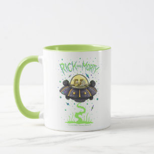 Mug RICK ET MORTY™  Graphique de vol spatial illustr