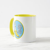Mug RICK ET MORTY™| Insigne de brique banana (Devant gauche)