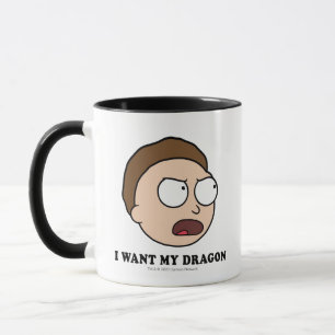 Mug RICK ET MORTY™  Je veux mon dragon