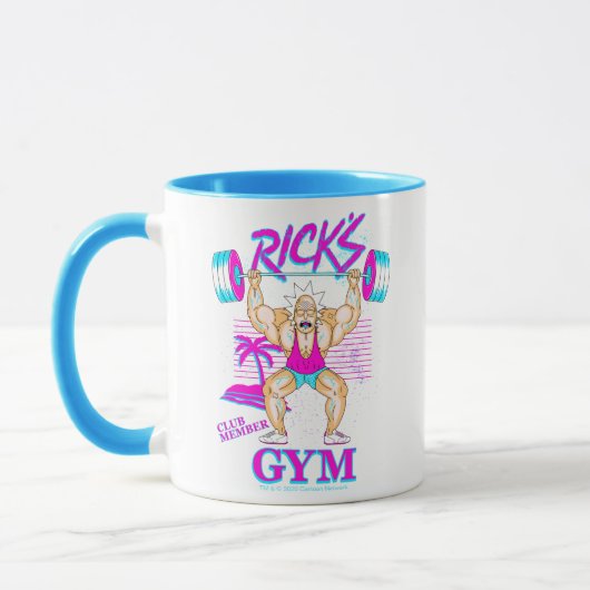 Mug RICK ET MORTY™| Membre Rick's Gym Club (Gauche)