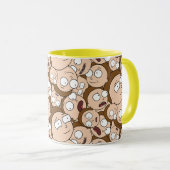 Mug RICK ET MORTY™| Morty's Moods (Devant droit)