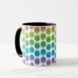 Mug RICK ET MORTY™| motif Rainbow Rick Head