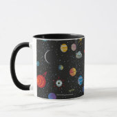 Mug RICK ET MORTY™| Motif spatial (Gauche)