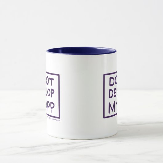 MUG RICK ET MORTY™| NE PAS DÉVELOPPER MON APP (Centre)