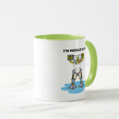 Mug RICK ET MORTY™| Pickle Rick Toilet Mech (Devant droit)