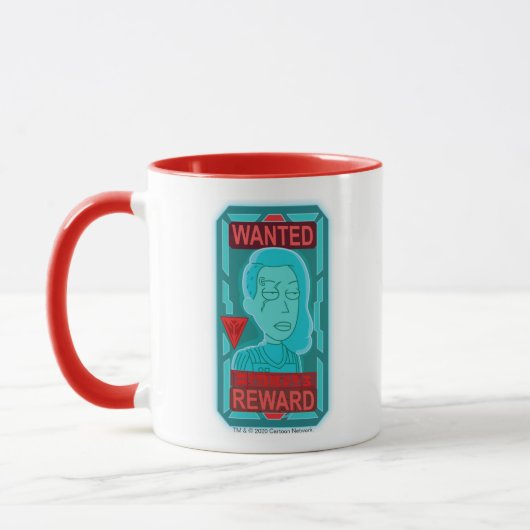 Mug RICK ET MORTY™| Poster Recherché de la Beth Space (Gauche)