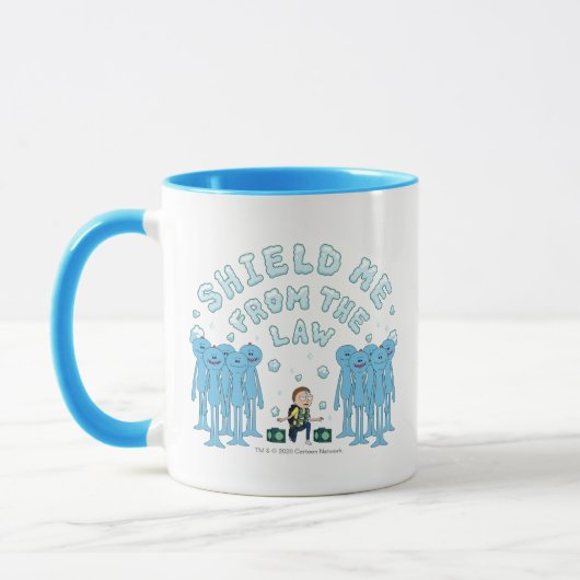 Mug RICK ET MORTY™| Protégez-Moi De La Loi (Gauche)