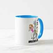 Mug RICK ET MORTY™| Rick, Morty et Summer (Devant droit)