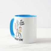 Mug RICK ET MORTY™| Rick, Morty et Summer (Devant gauche)