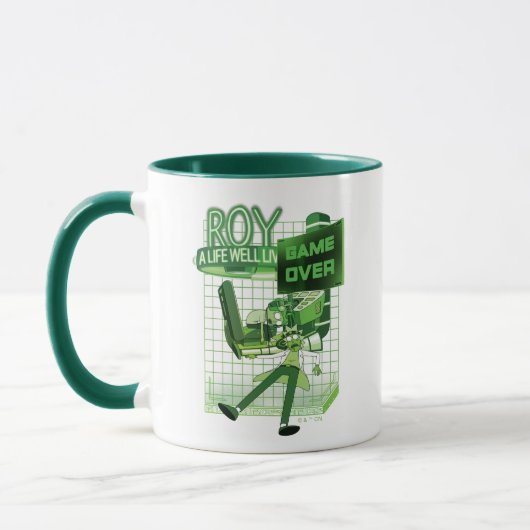 Mug RICK ET MORTY™ | Roy Une Vie Bien Vécue (Gauche)
